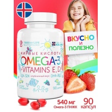 Антиоксидант Tree of life Life Omega 3 Kids 90 капсул