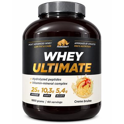 Протеин Primekraft Whey Ultimate 1800 г Крем-брюле