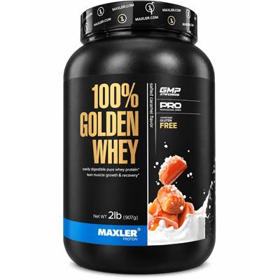 Maxler 100% Golden Whey 907 г Salted Caramel купить в Бишкеке