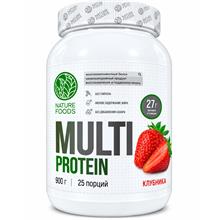 Nature Foods Multi Protein 900 г Клубника