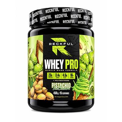 Reckful Whey Pro Pistachio Ice Cream 450 г протеин PitSportKg