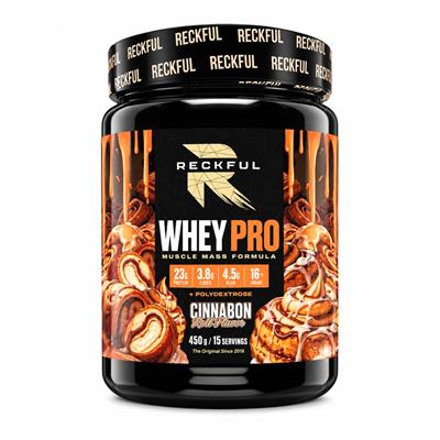 Reckful Whey Pro Cinnabon Dessert 450 г протеин PitSportKg
